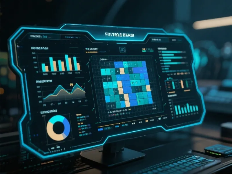 智能数据分析面板